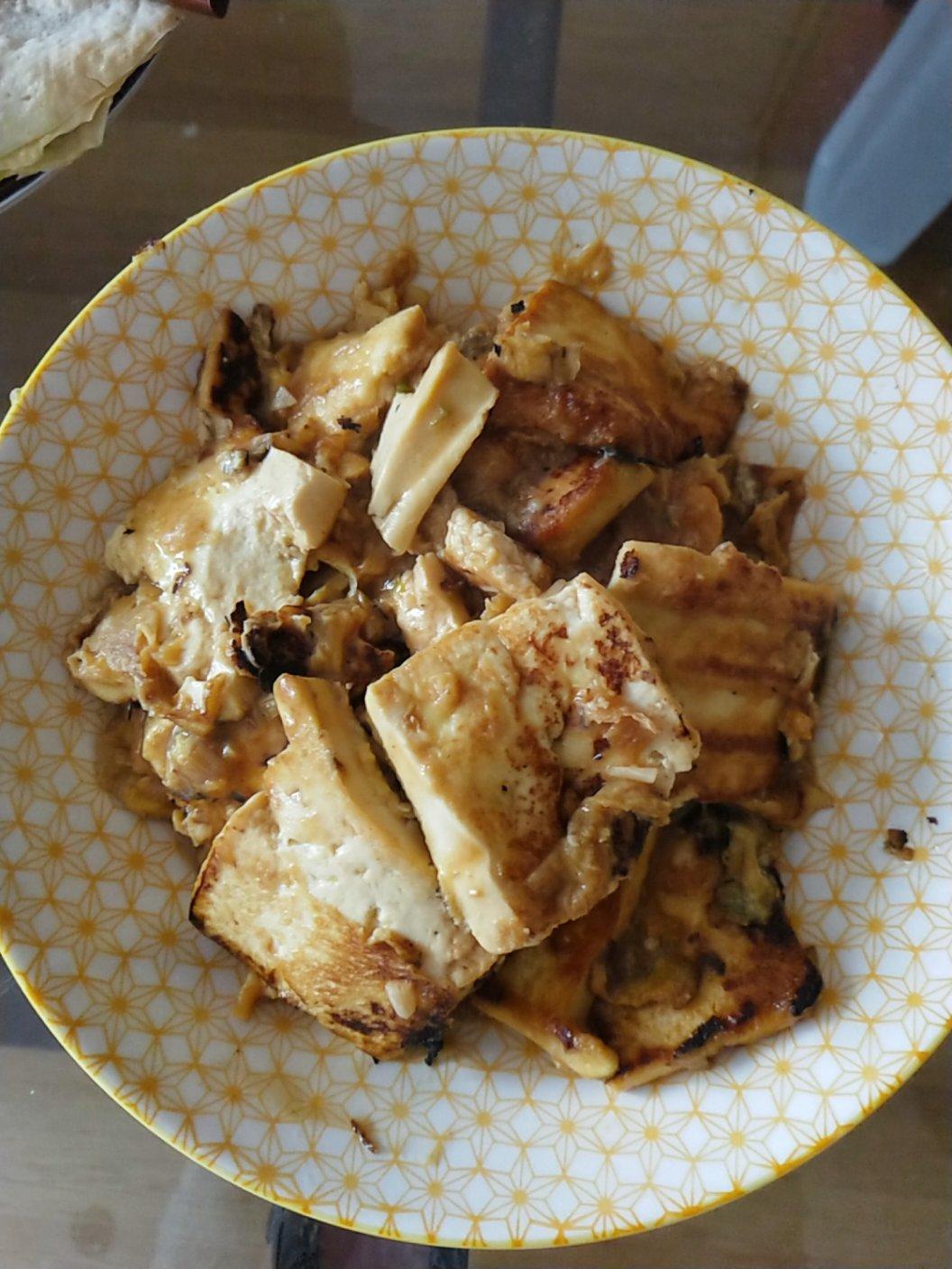 无敌好吃的香煎豆腐