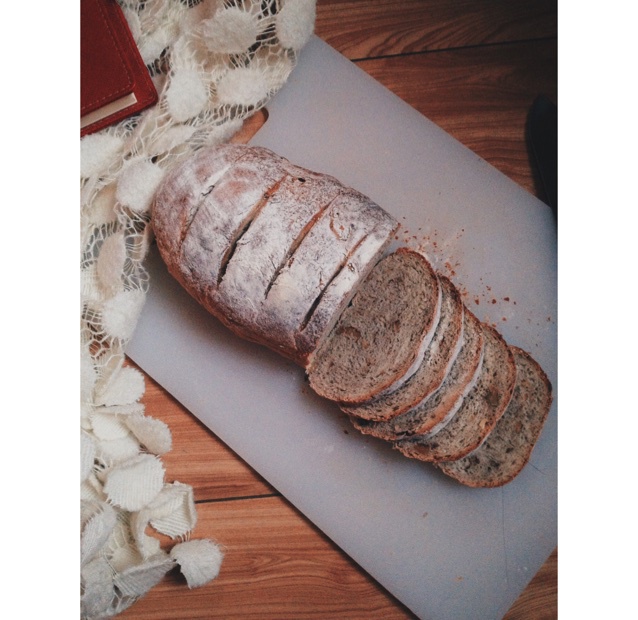 法式栗子乡村面包