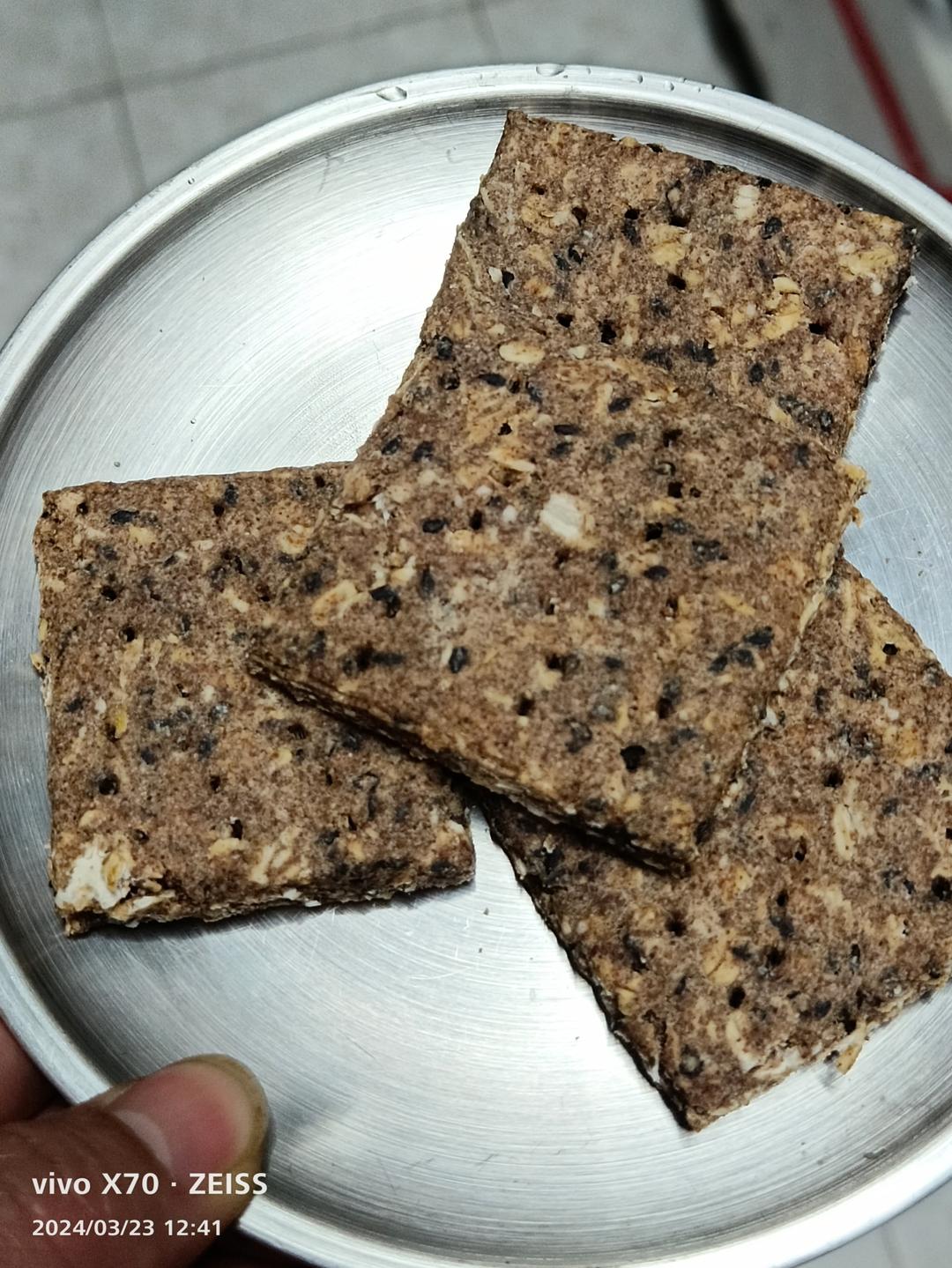 无糖粗粮纤维饼干低升糖