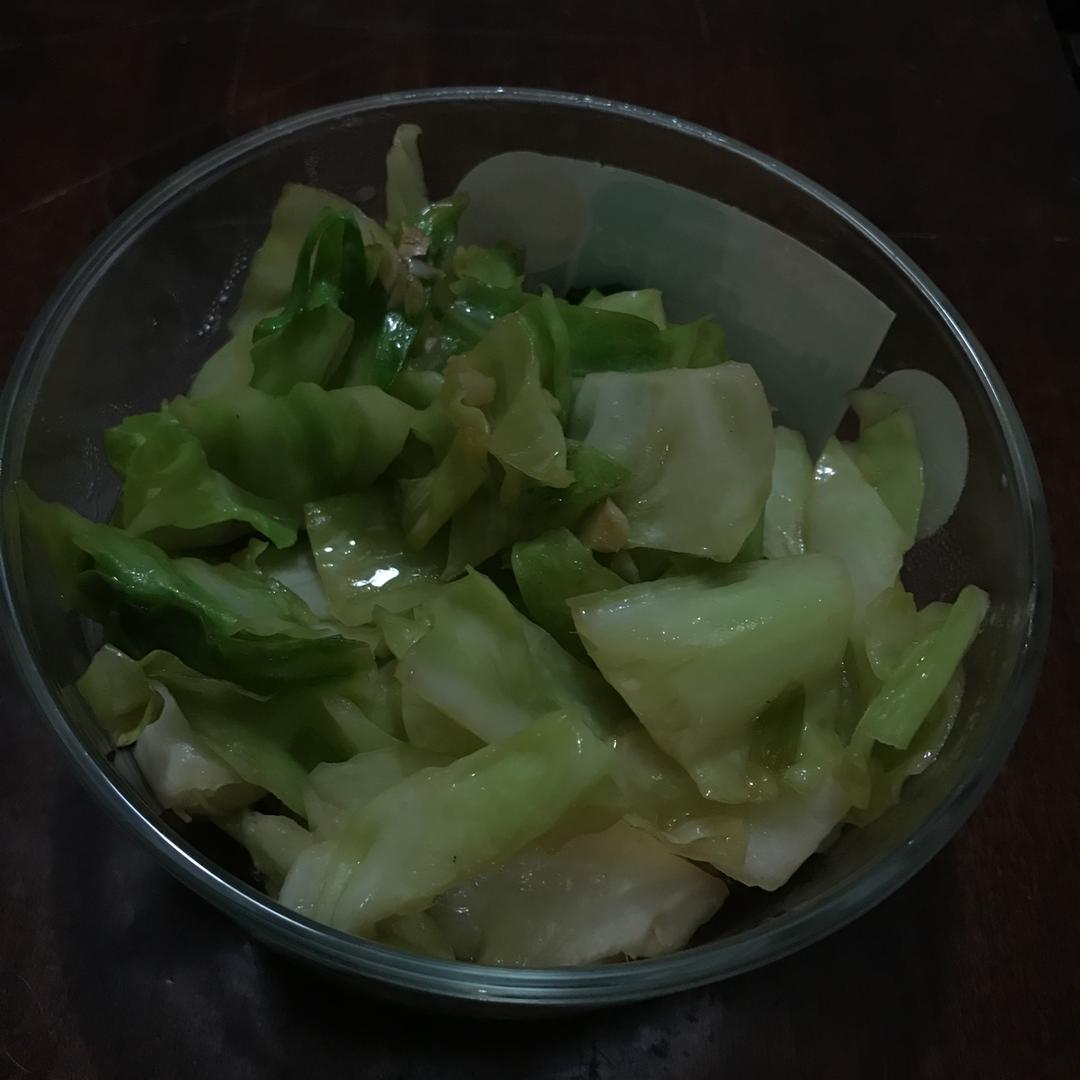 清炒包菜