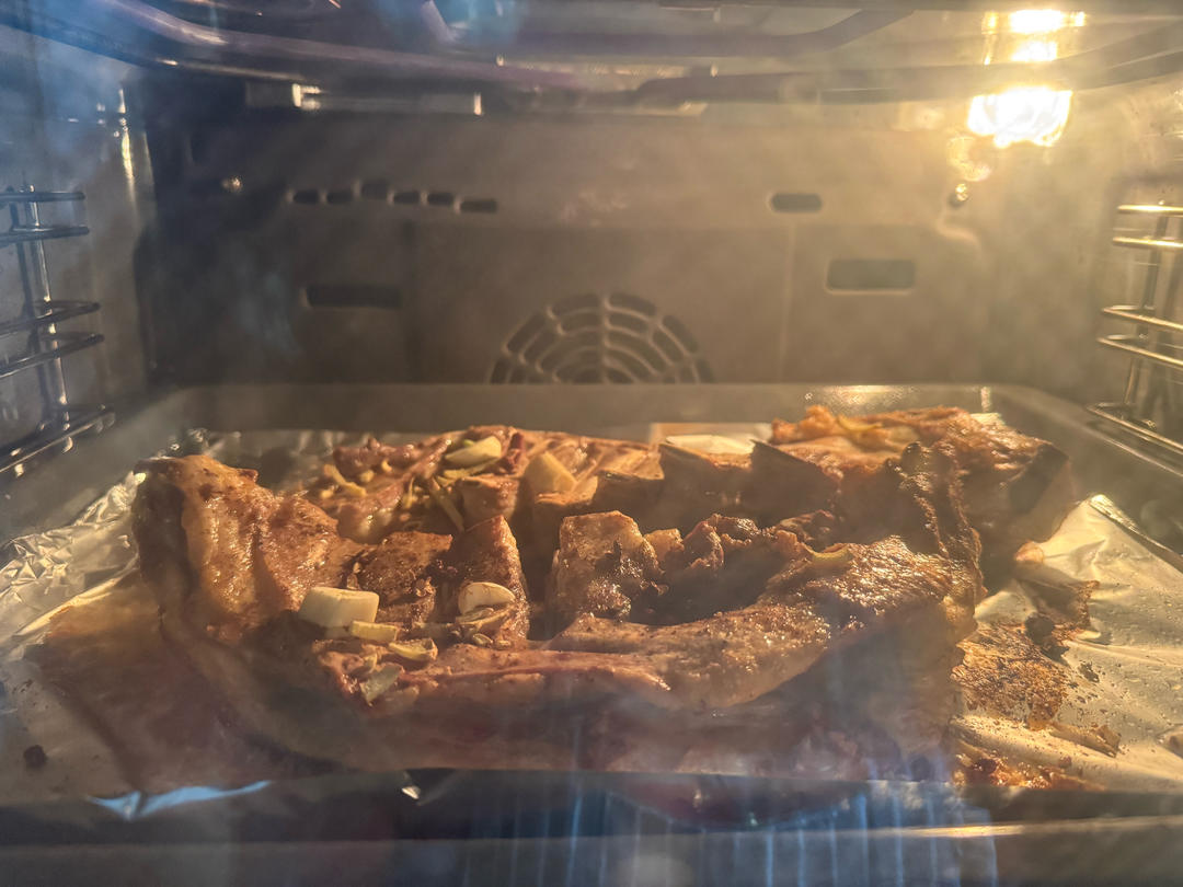 烤箱版的烤羊排