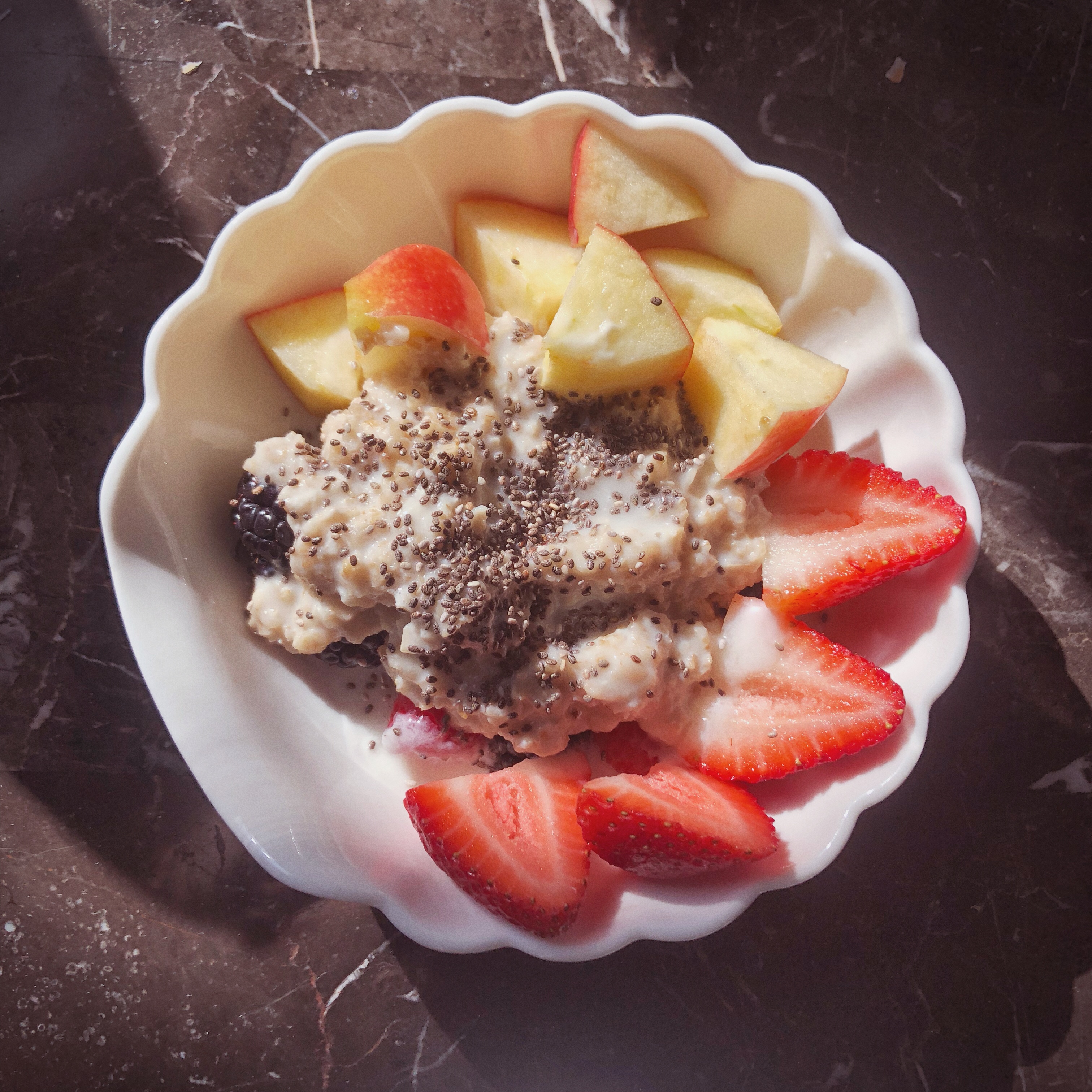 浮夸早餐燕麦#vegan oatmeal的做法
