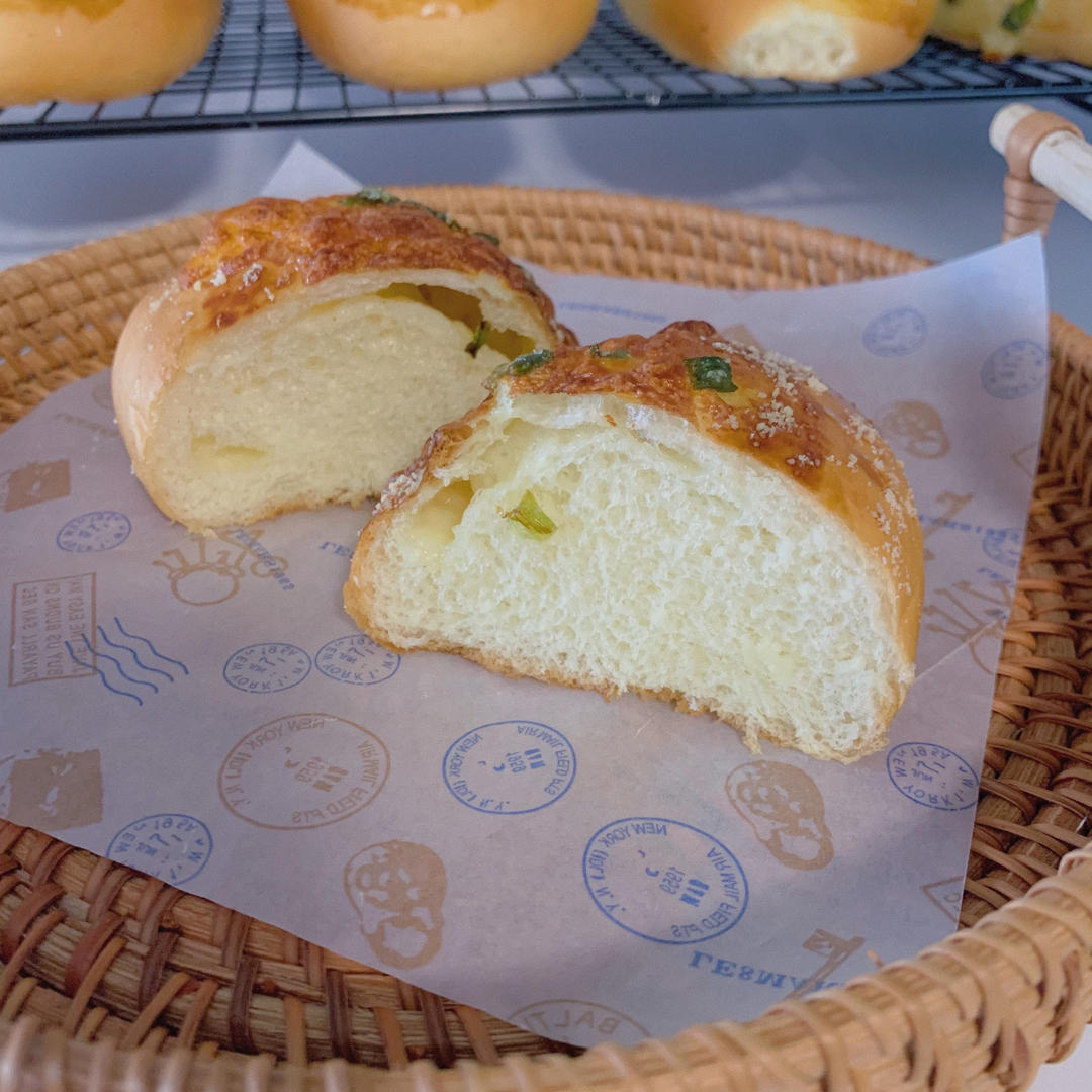 日式葱香芝士餐包