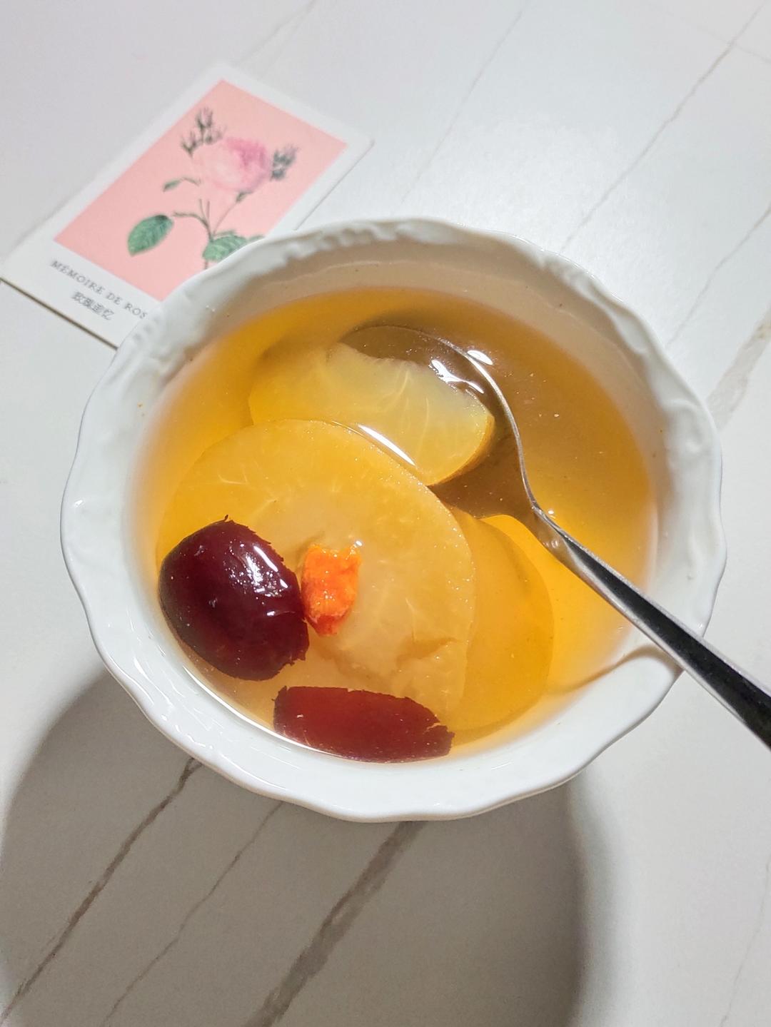 补气养血༄「枸杞红枣苹果🍎汤」༄