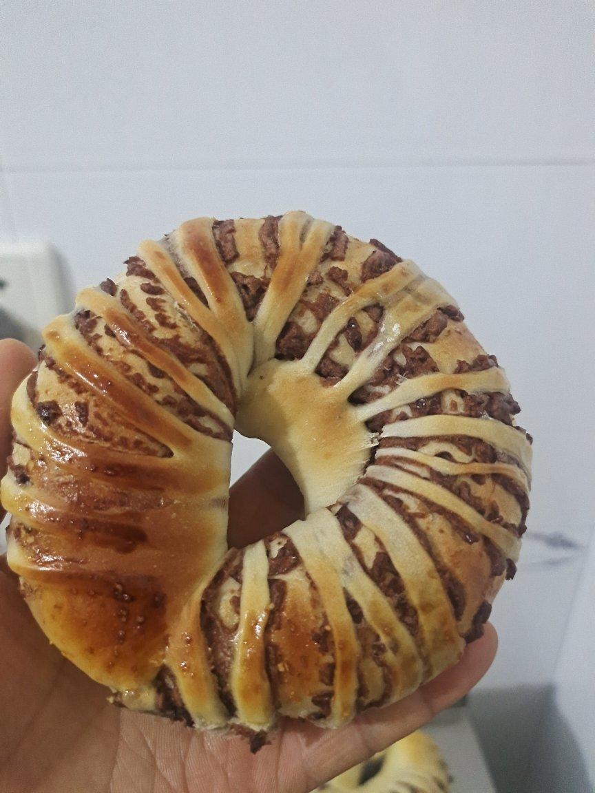 花式豆沙面包