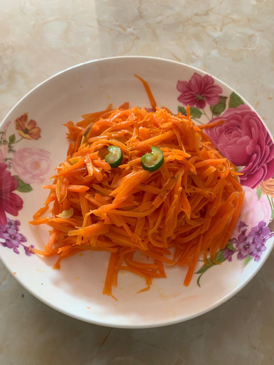 🥕素炒胡萝卜丝🥕