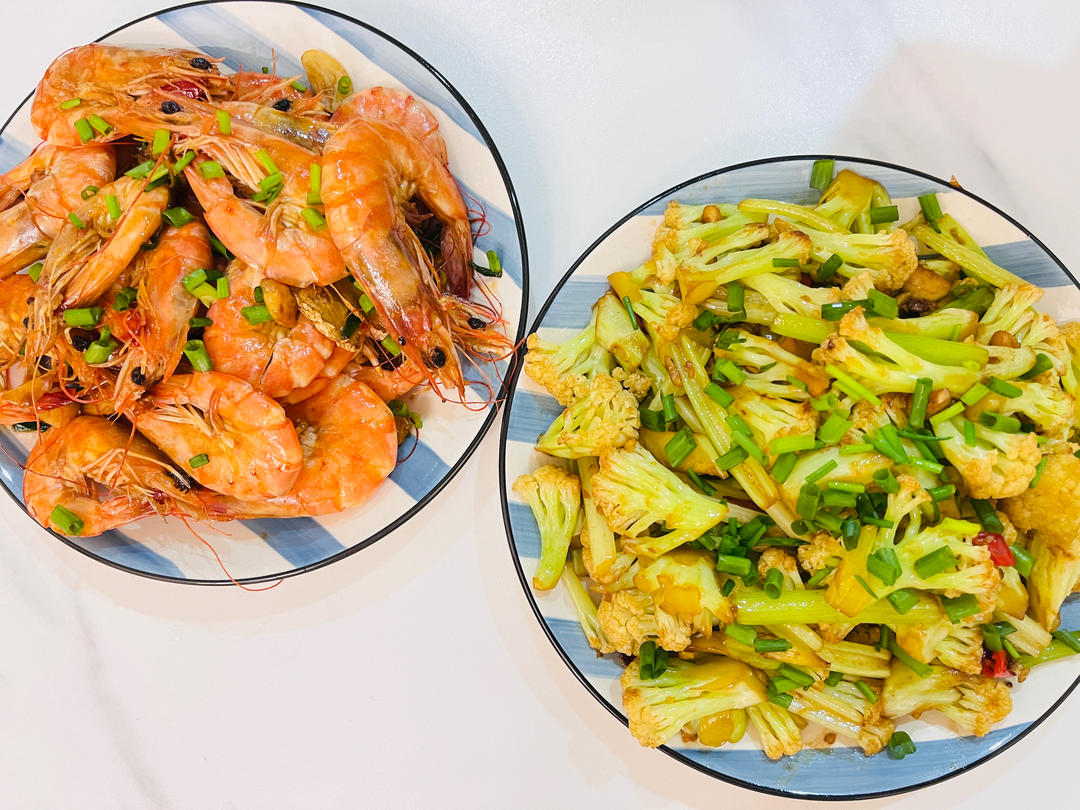 和饭店一个味道的干锅花菜