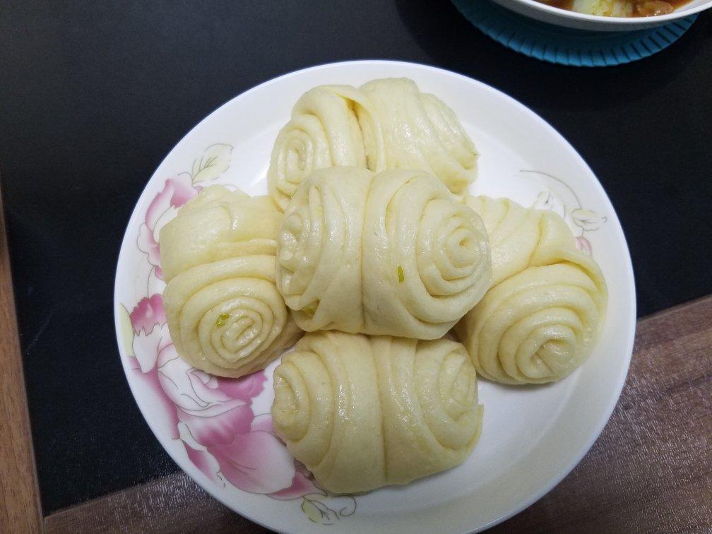 一次发酵花卷