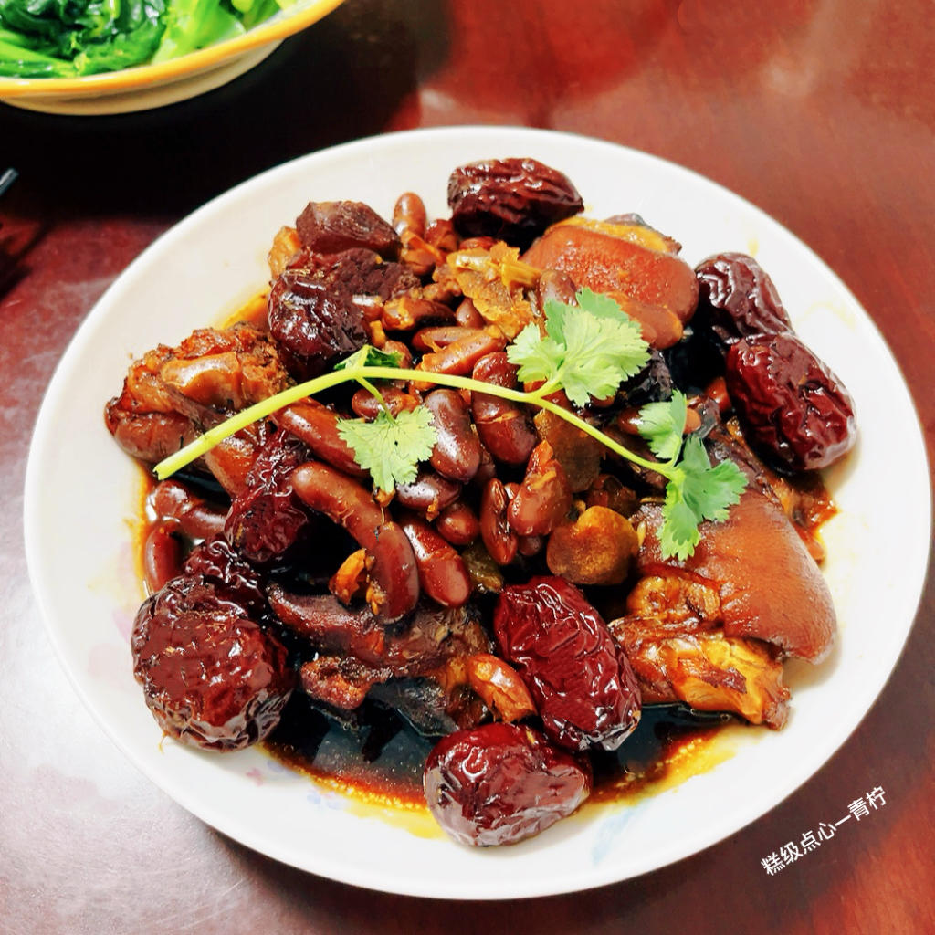 梅汁猪手--常吃能护肤养颜😋