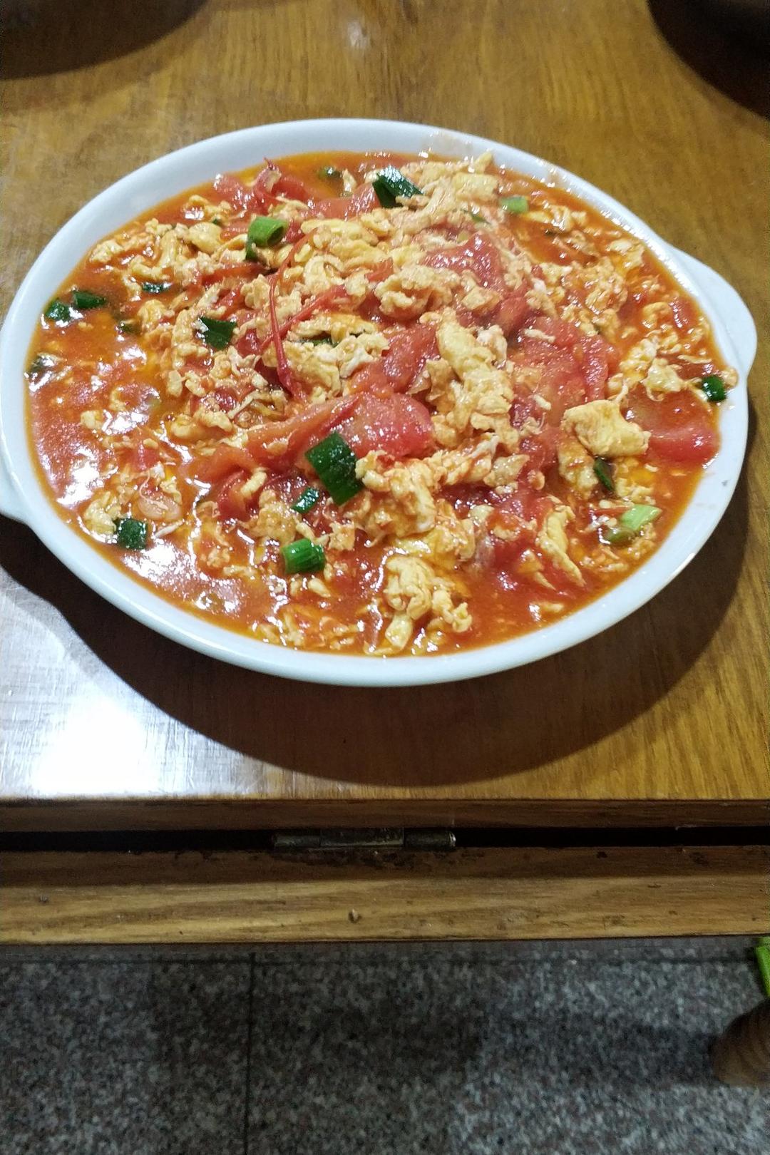 西红柿炒鸡蛋-新手下厨 Tomato and Eggs