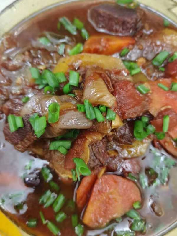 番茄土豆炖牛腩