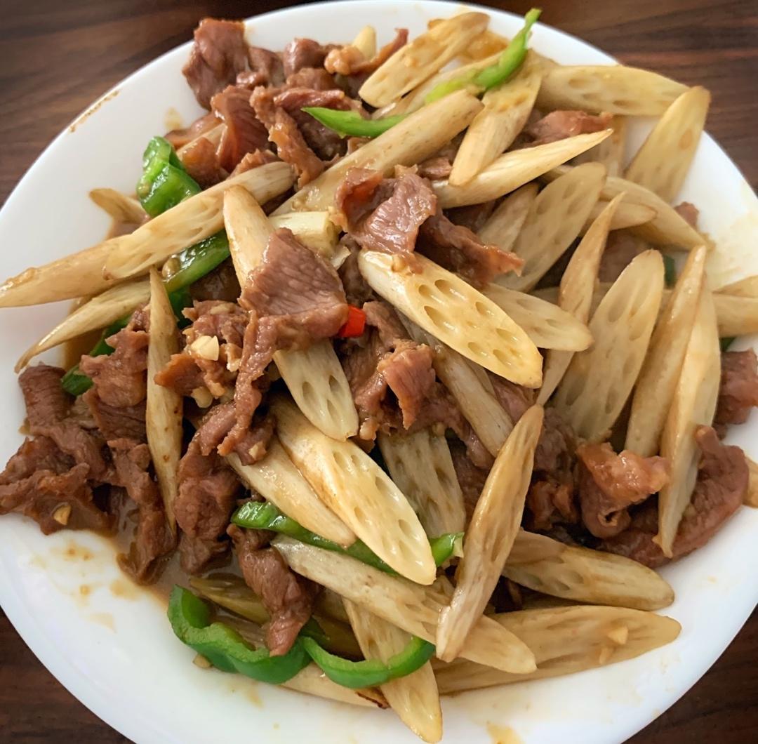 藕尖炒肉