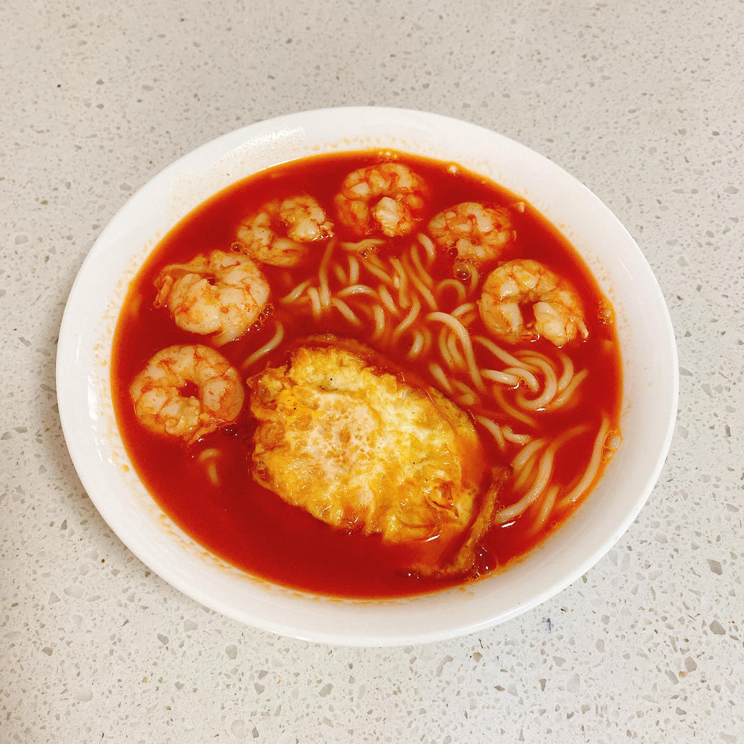鲜虾面