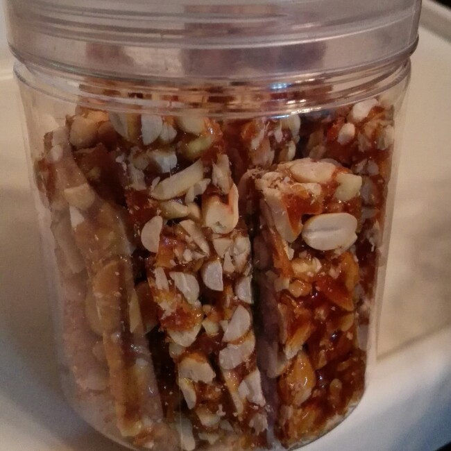 无水无油香脆花生糖