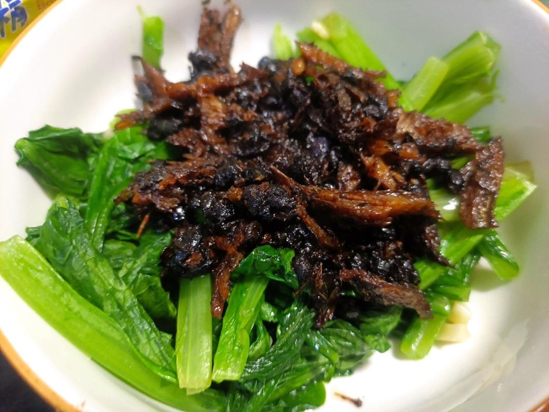 豆豉鲮鱼油麦菜