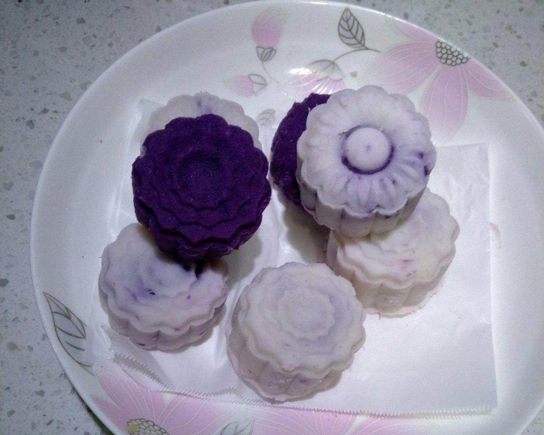 紫薯山药糕