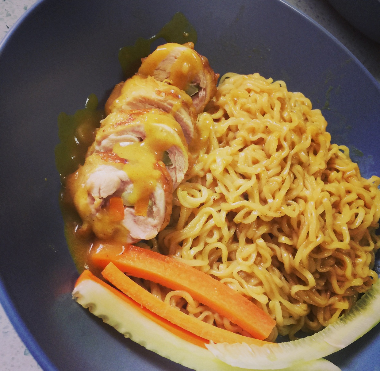 咖喱鸡腿卷