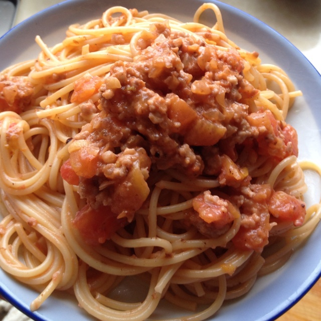番茄肉酱意面