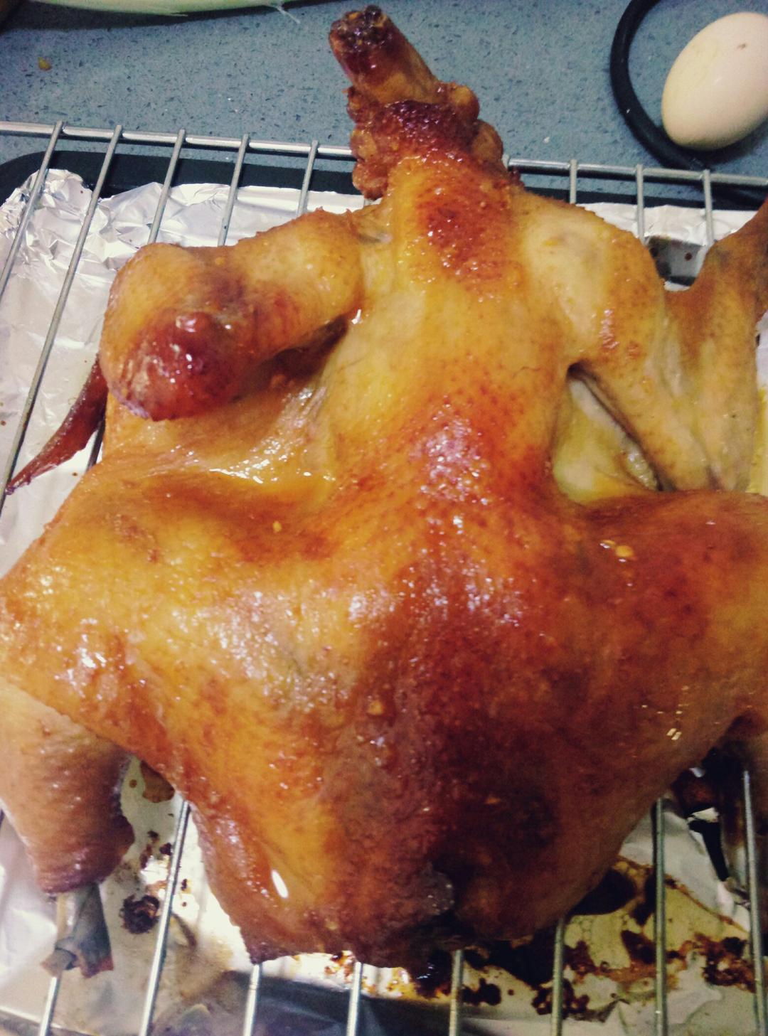 袋袋烤鸡--自制腌料+脆皮秘籍