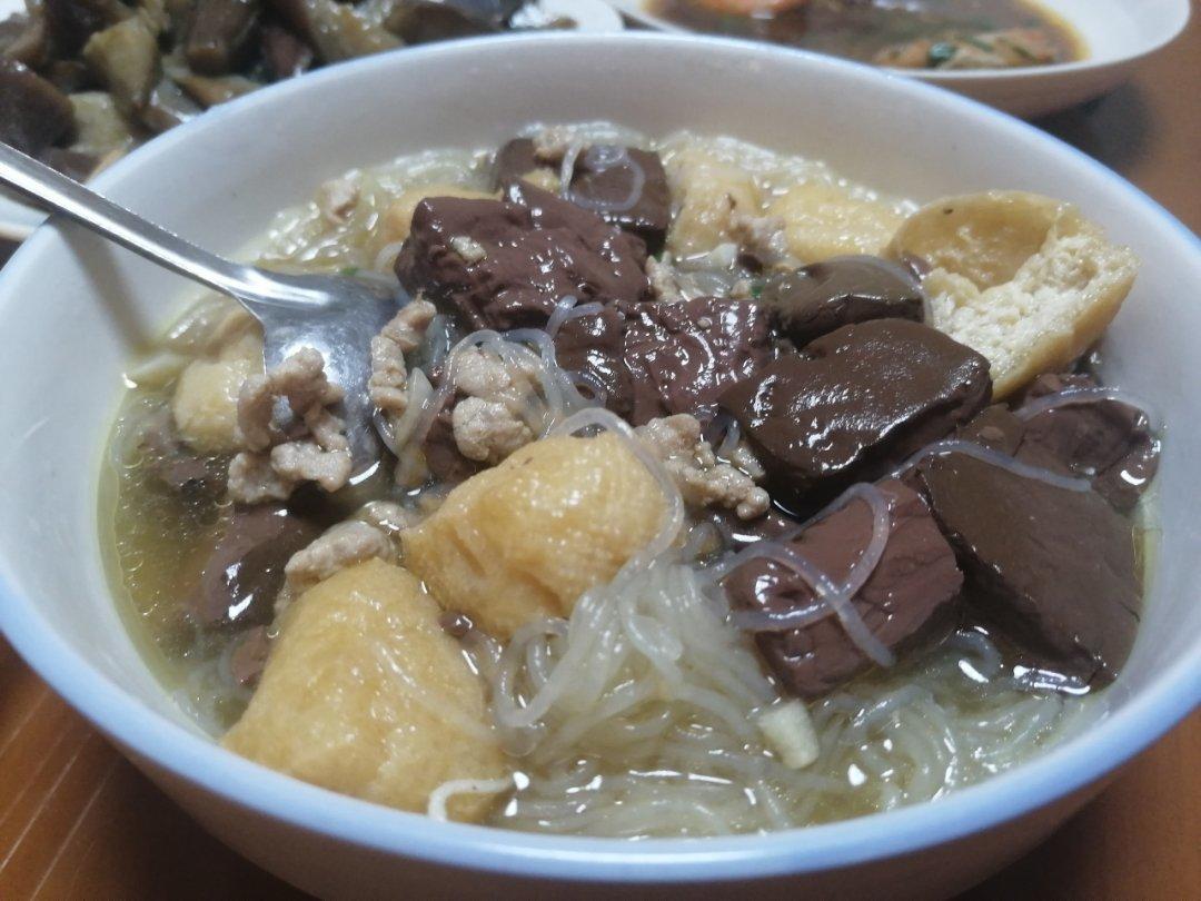 鸭血粉丝汤（简易版）