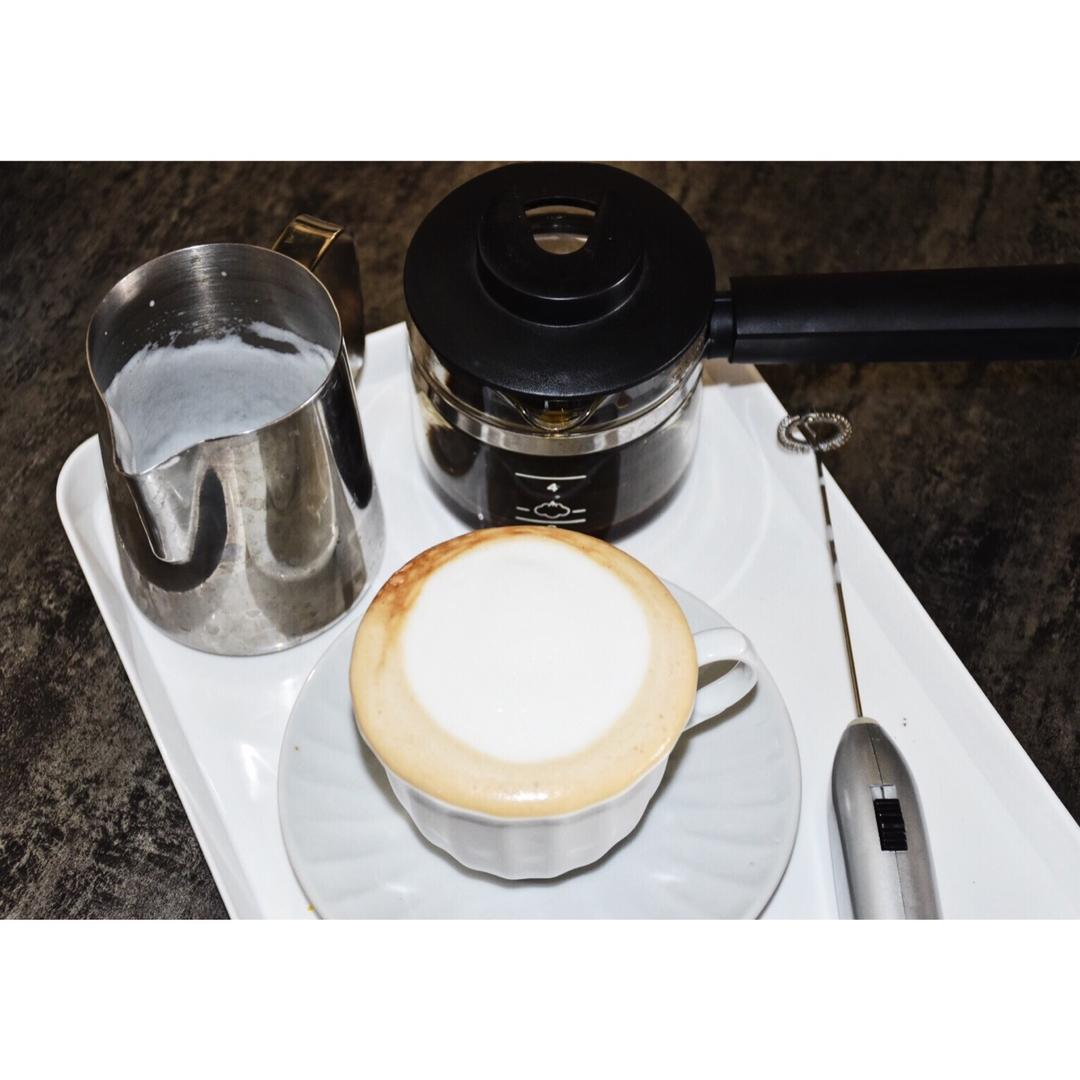 每天一杯咖啡☕️（咖啡雕花练习）