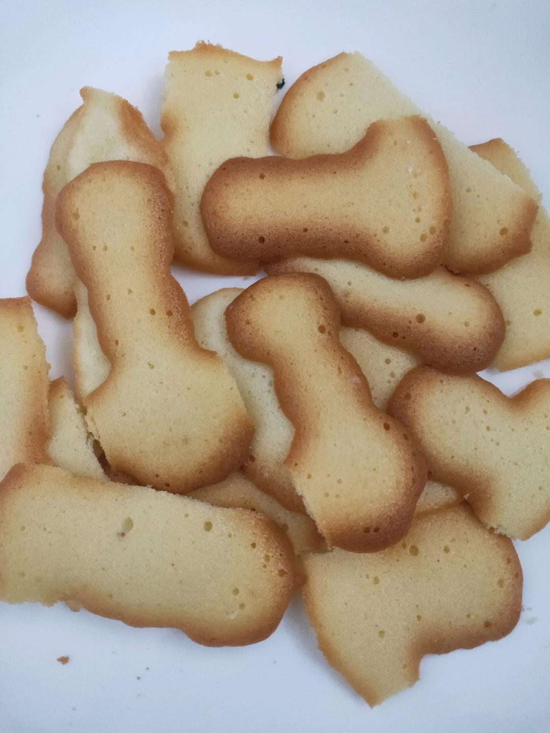 香脆法式经典猫舌头饼干|简单快手|消耗蛋白