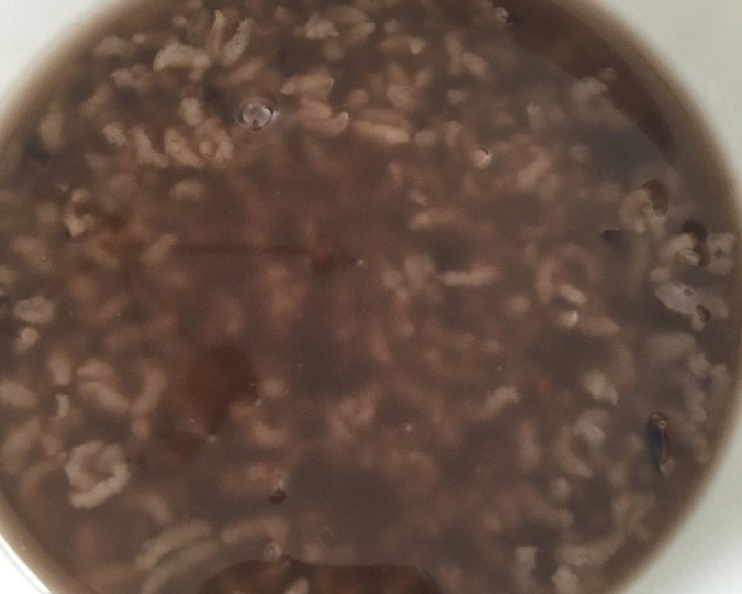 黑米糯米大米稀饭