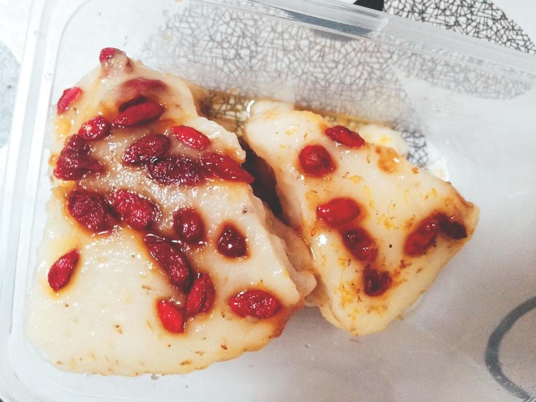 桂花糕（宿舍也可以做）