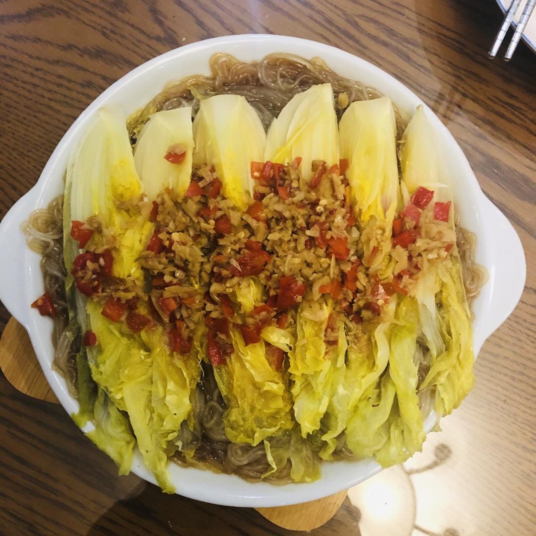蒜蓉粉丝娃娃菜