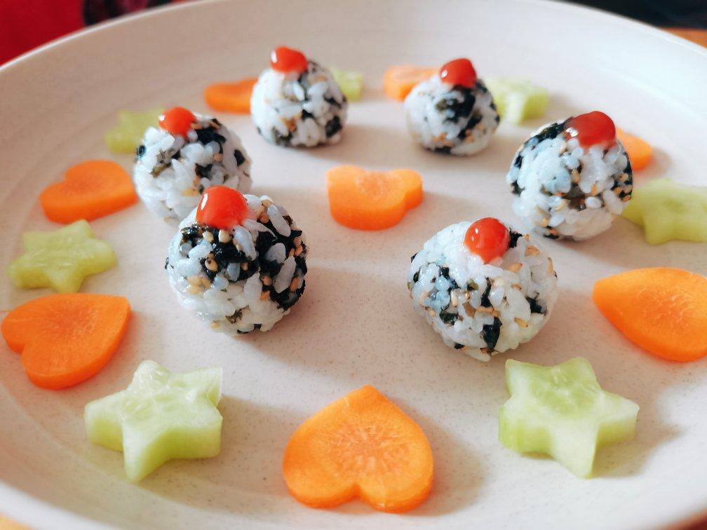 舔盘盘的芝士海苔饭团🍙小朋友超爱❤️