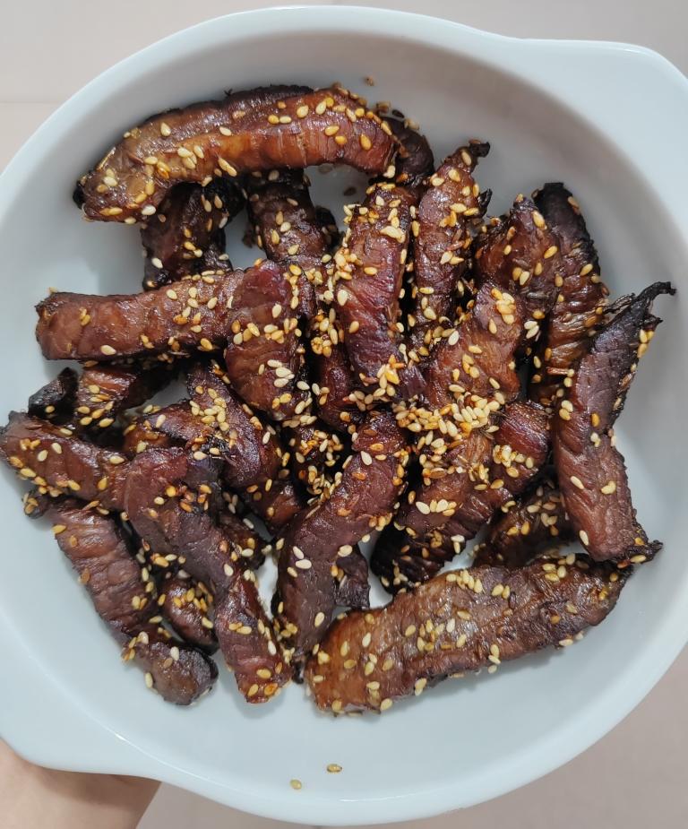 芝麻牛肉条