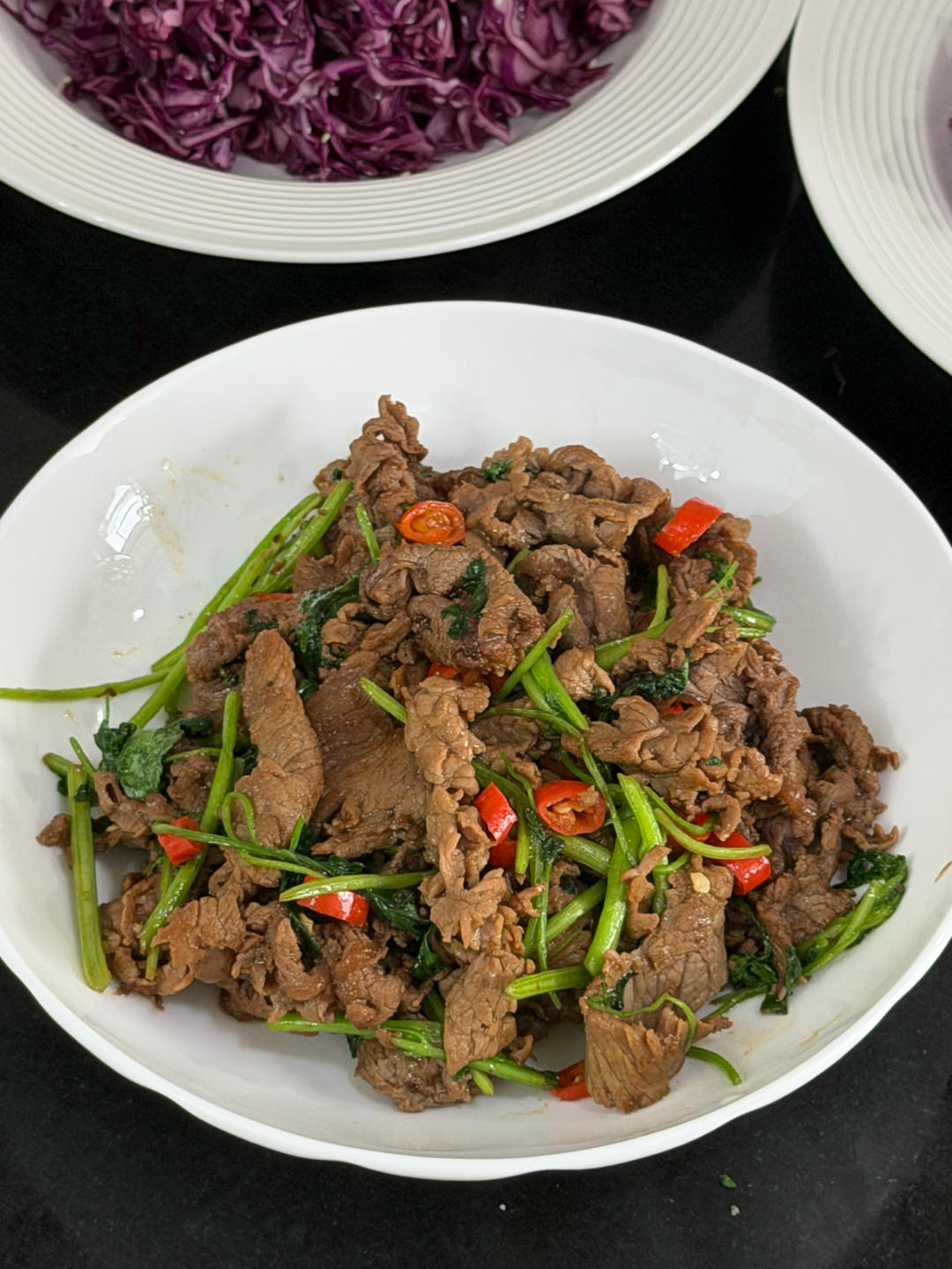 小炒黄牛肉（里脊、吊龙牛里脊）