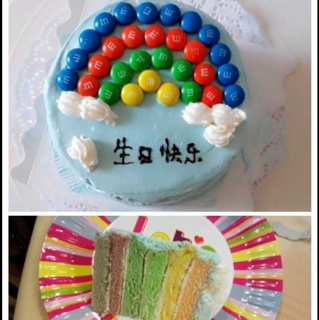 彩虹蛋糕