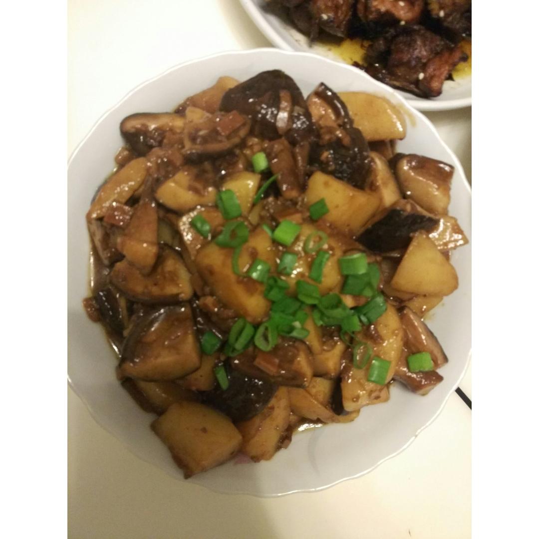 香菇土豆
