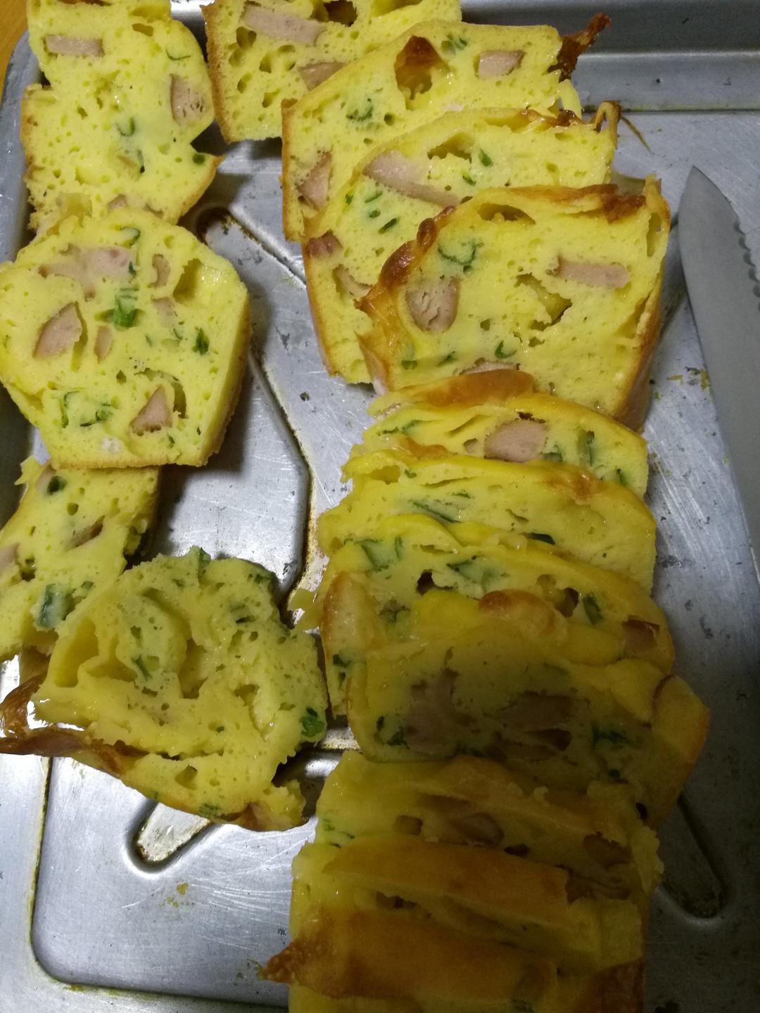 培根芝士咸蛋糕