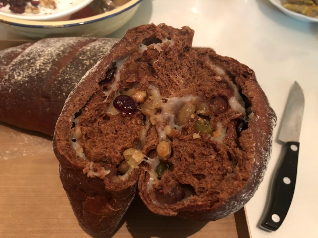 可可麻薯软欧