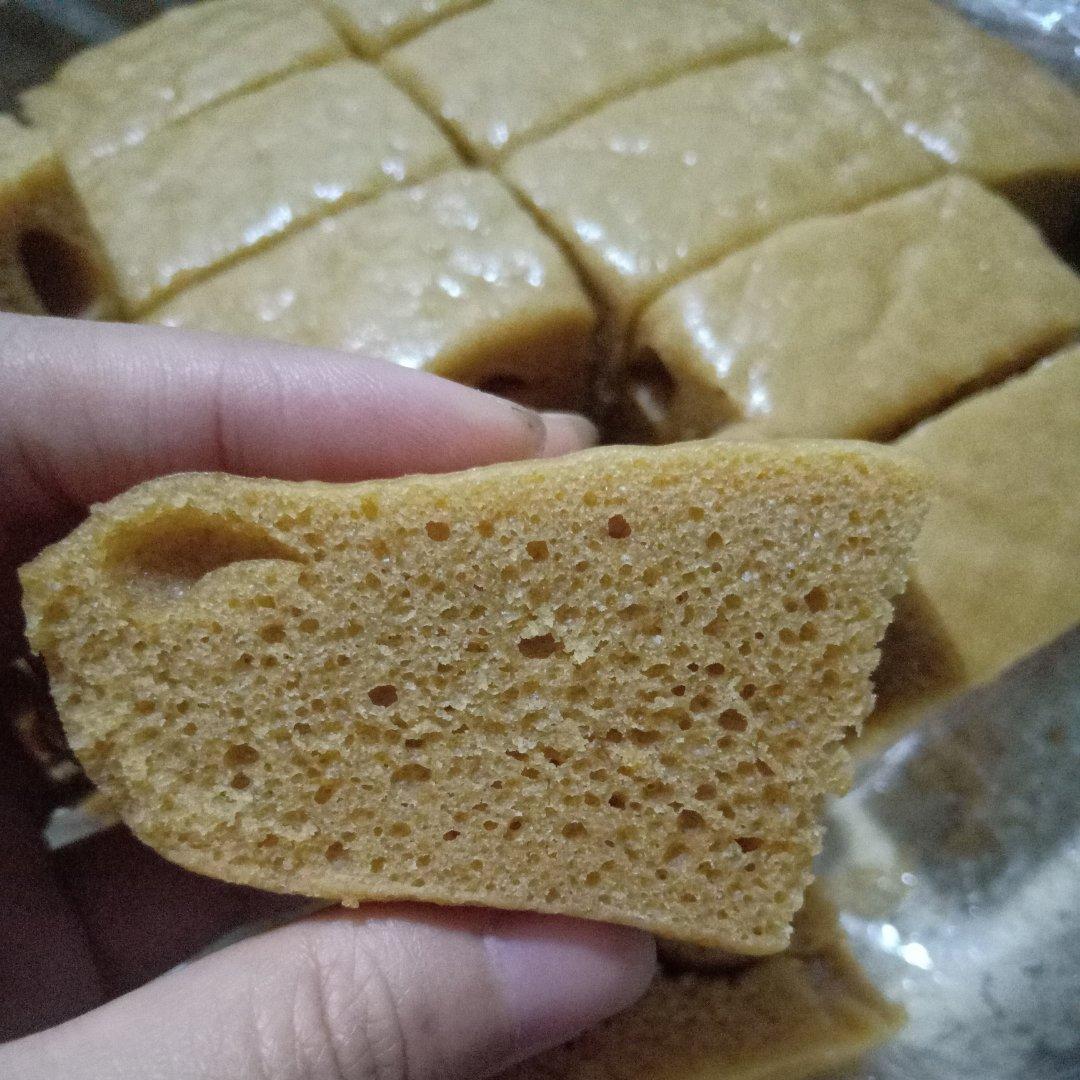 马拉糕，软糯弹韧，香甜细腻，和一般发糕不一样