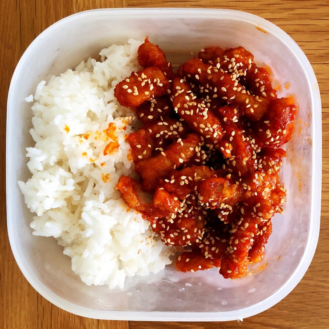 小米啵啵做的糖醋里脊