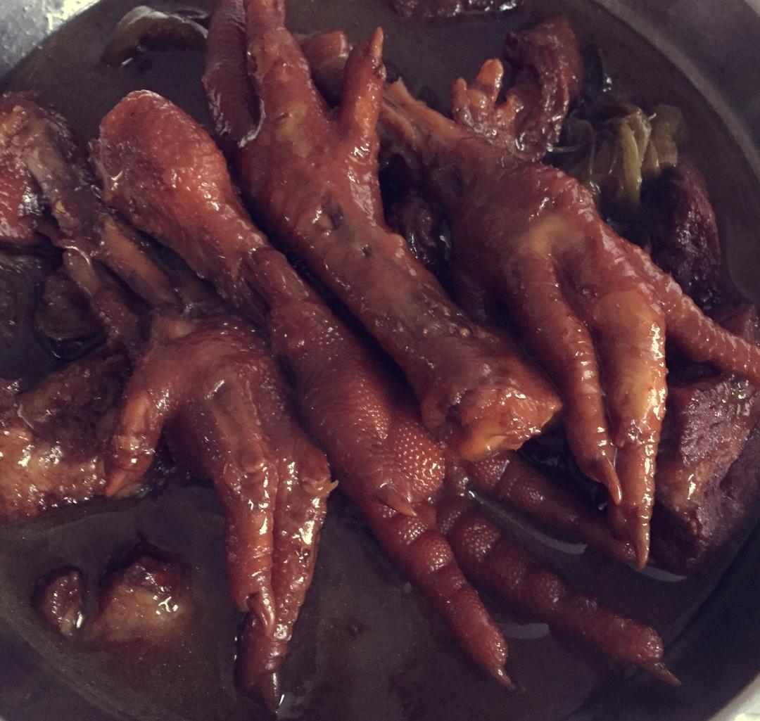 秘制红烧鸡爪