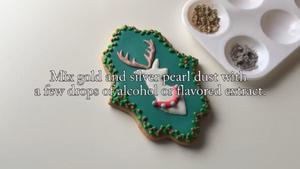 圣诞节麋鹿糖霜饼干的做法 步骤15