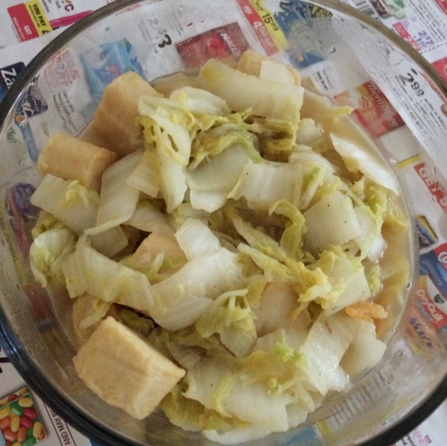 白菜炖豆腐