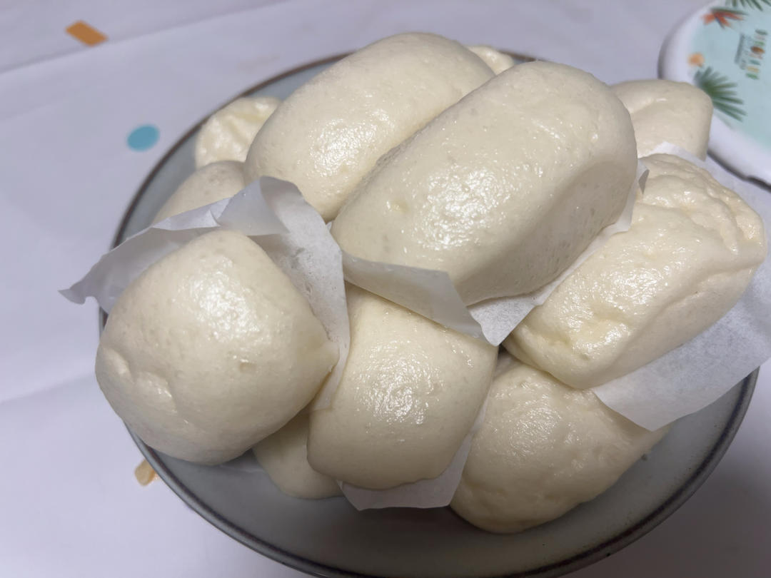 一发奶香小馒头，口感特别好！