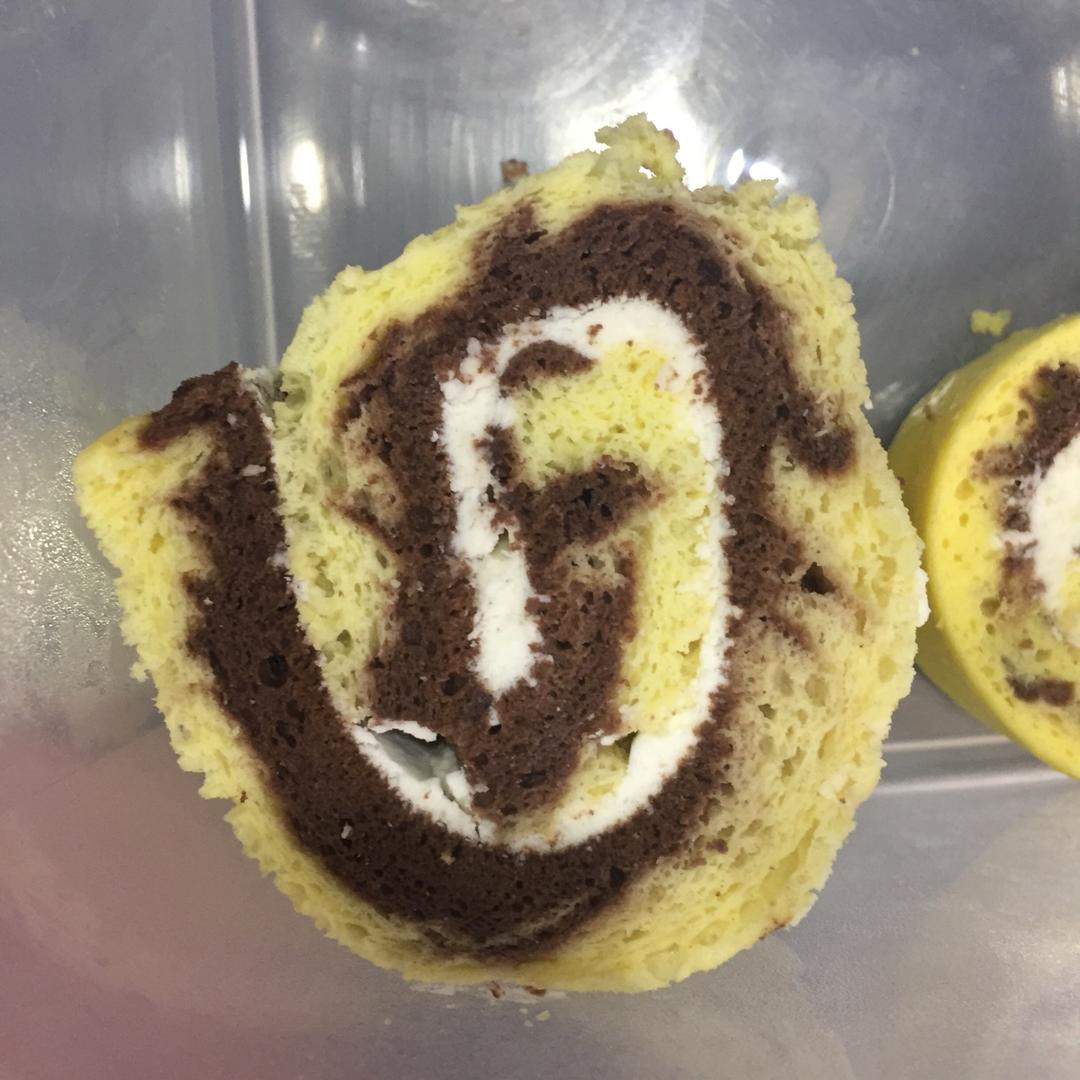 可可旋风蛋糕卷（视频）