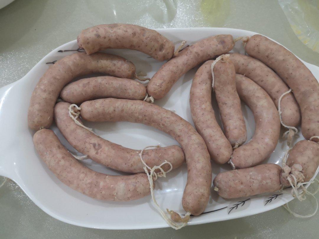 Q弹多汁的自制台式脆皮肠——绝对秒杀市售
