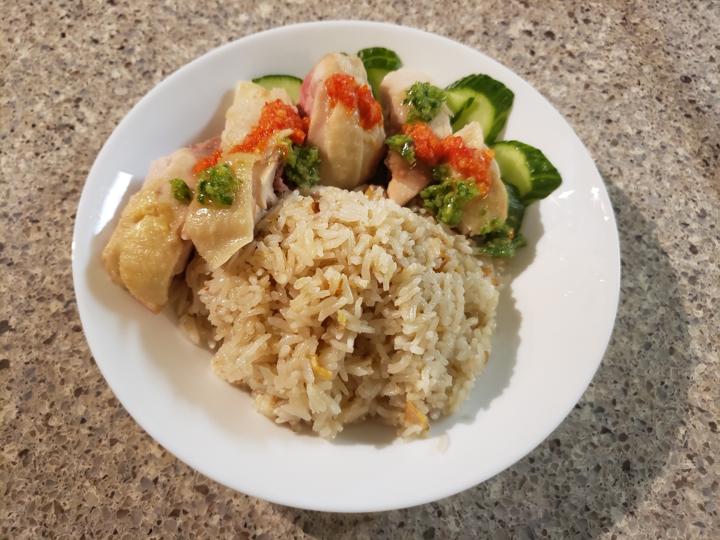 海南鸡饭(新加坡版)的做法