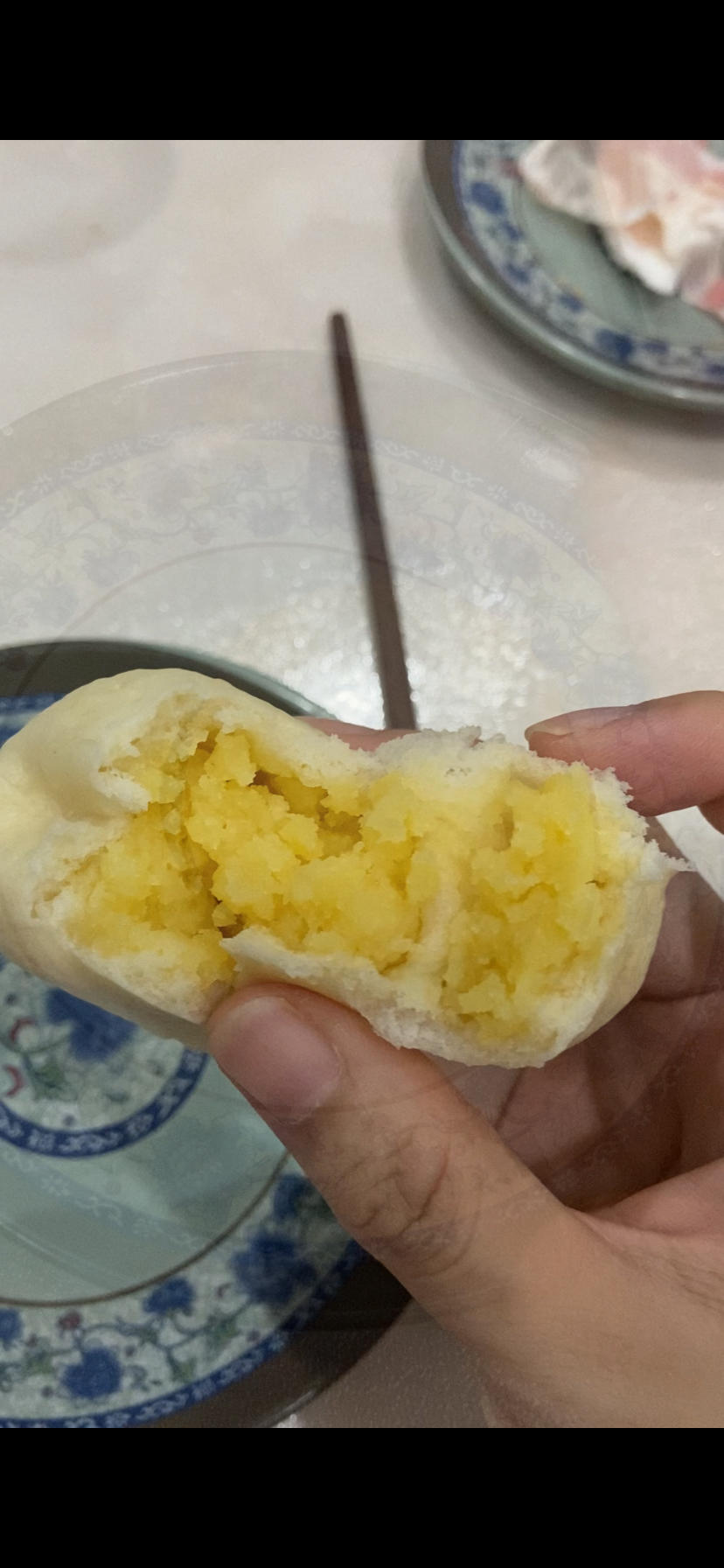 奶黄馅儿和奶黄包