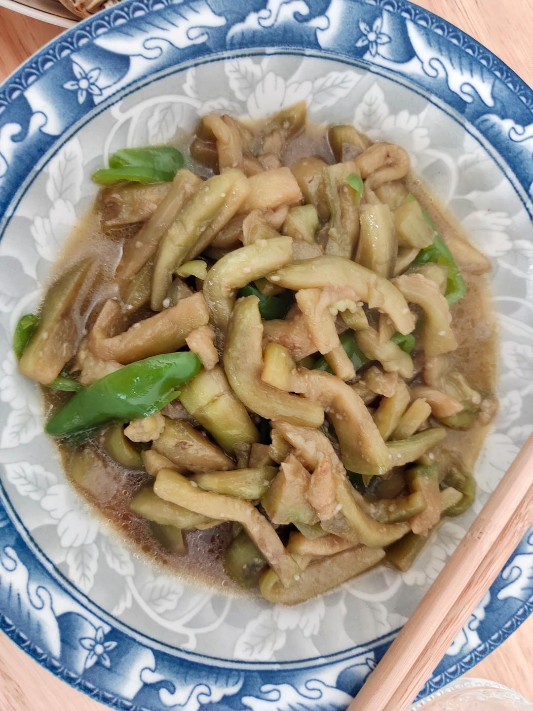 清炒茄子