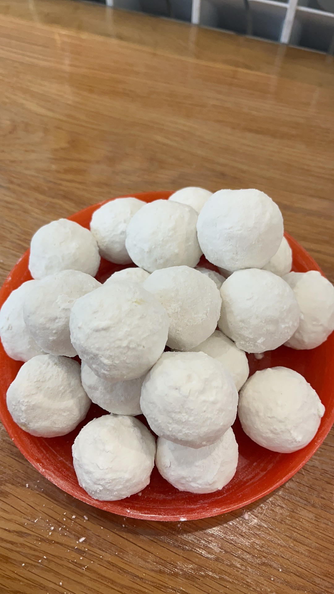 自制滚元宵（黑芝麻馅）