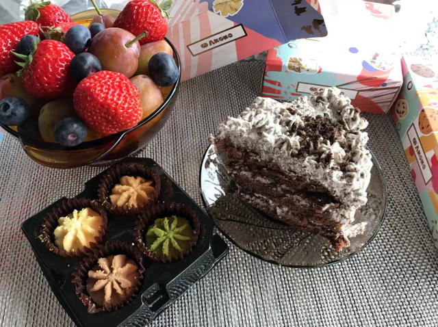 好吃到流泪的奥利奥咸奶油盒子蛋糕