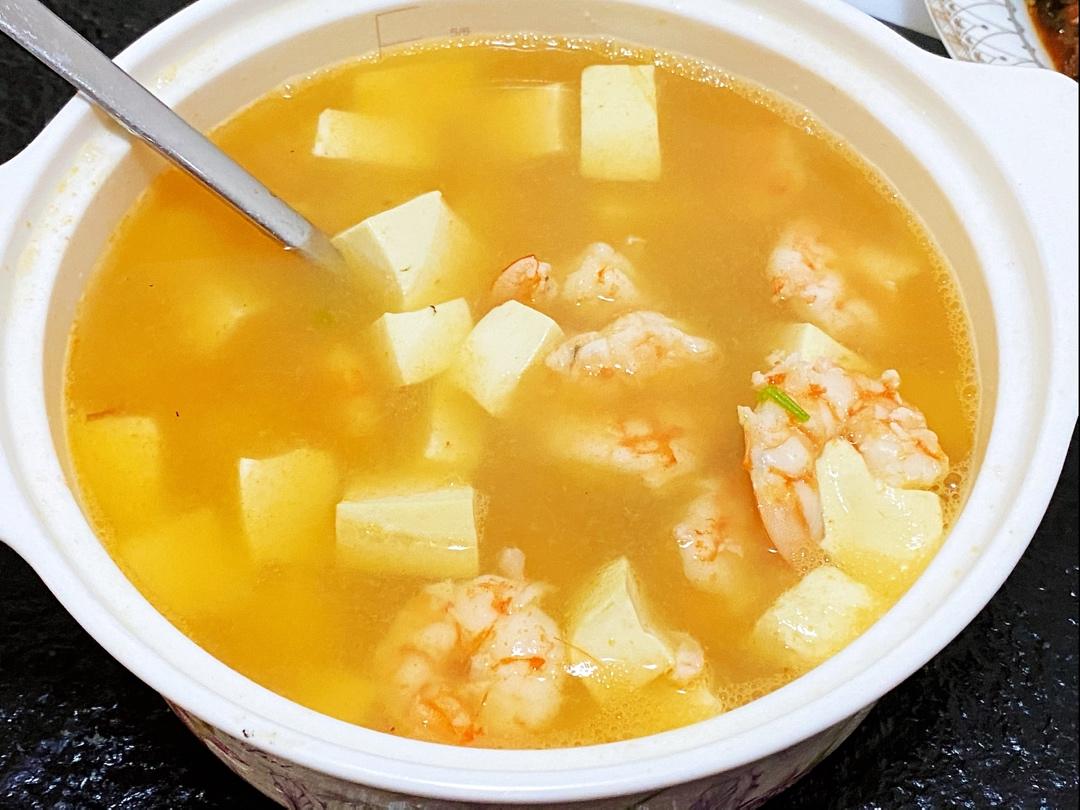 快手～鲜虾豆腐